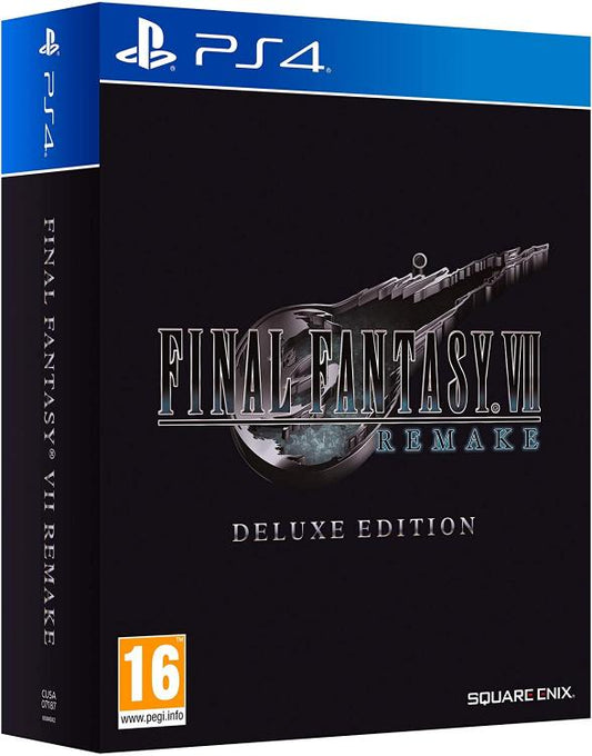 Final Fantasy Vii 7 Remake Deluxe Limited Edition Ps4 Italiano Eu Playstation 4