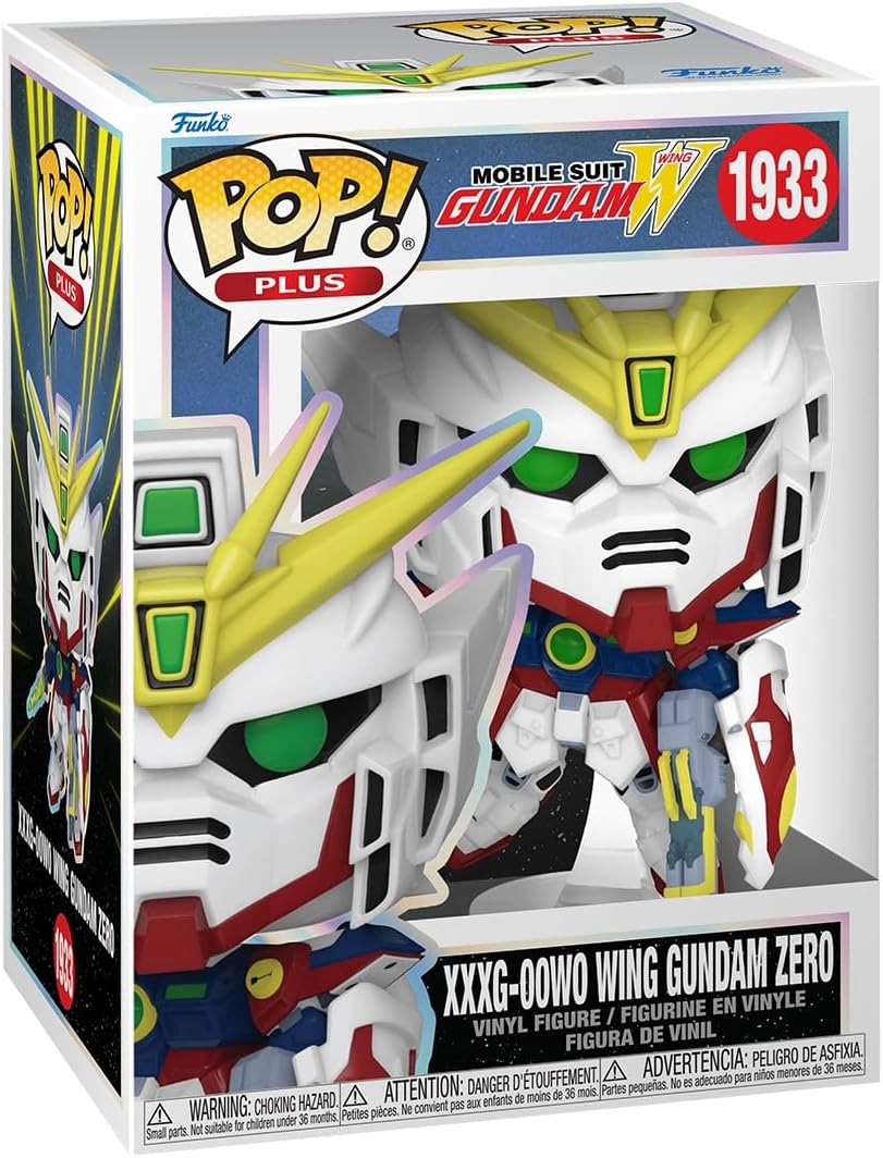 Funko Pop ! Plus - Mobile Suit Gundam Wing (1933) XXXG-00W0 Wing Zero Vinyl Figure 9cm