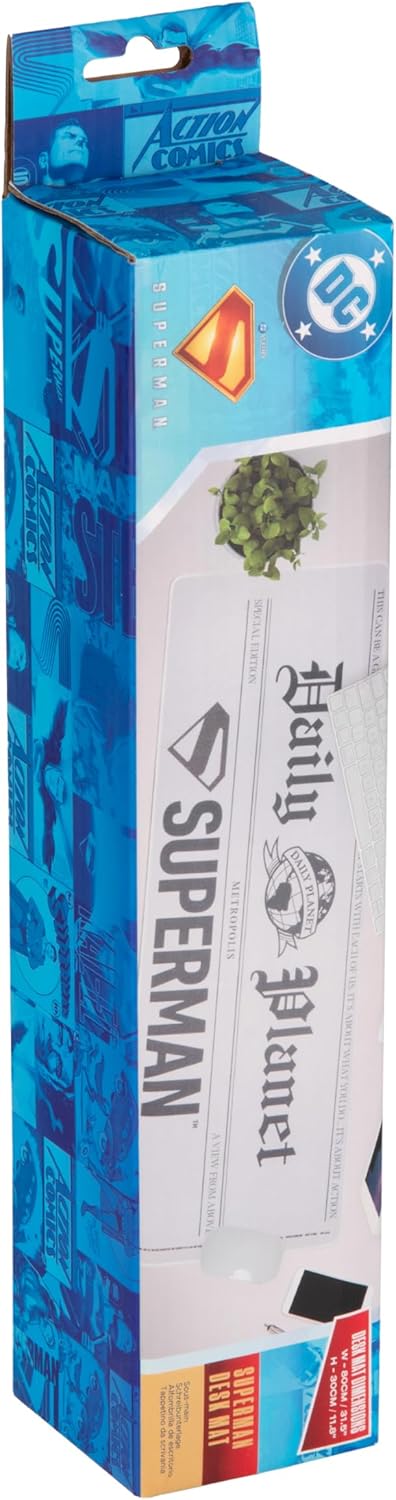 Paladone Desk Mat XXL Superman Daily Planet Tappetino Mouse Pad Scrivania