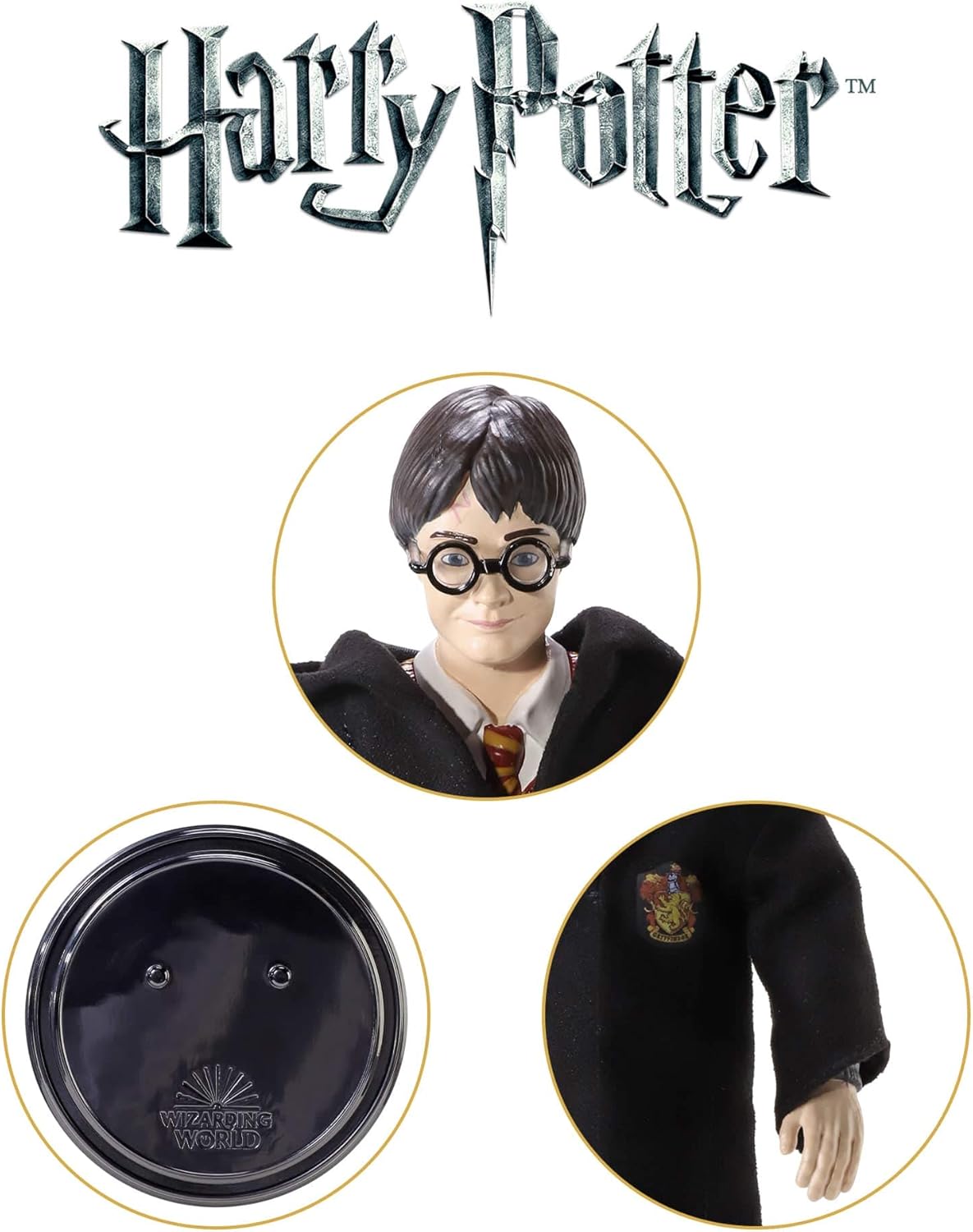 Bendyfigs - Harry Potter (Harry Potter) Serie 1 Action Figure 16cm Noble Collection