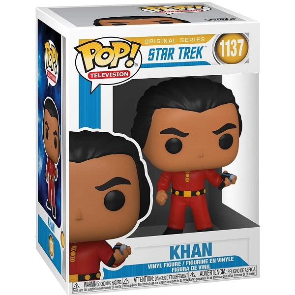 Funko Pop Television Star Trek Original Series 1137 Khan Vinyl Action Figure
