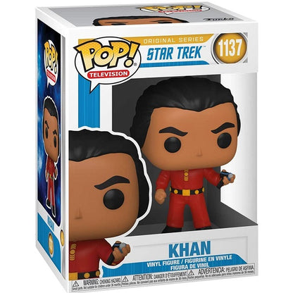 Funko Pop Television Star Trek Original Series 1137 Khan Vinyl Action Figure