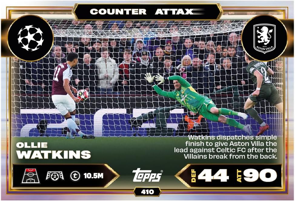 Topps Match Attax UEFA Champions League 2025/26 Gladiators Spartans Mega Tin Box Carte Calcio