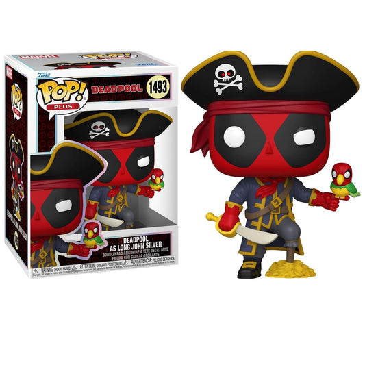 Funko Pop ! Plus - Deadpool (1493) Deadpool as Long John Silver Vinyl 9Cm