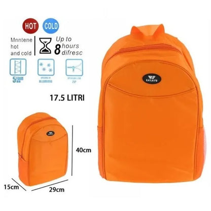 Zaino Termico Borsa Frigo Termica Bevande Campeggio Mare Spiaggia Viaggi Picnic