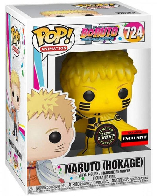 Funko Pop Boruto Next Generations Naruto (Hokage) 724 Limited Glow Chase Edition