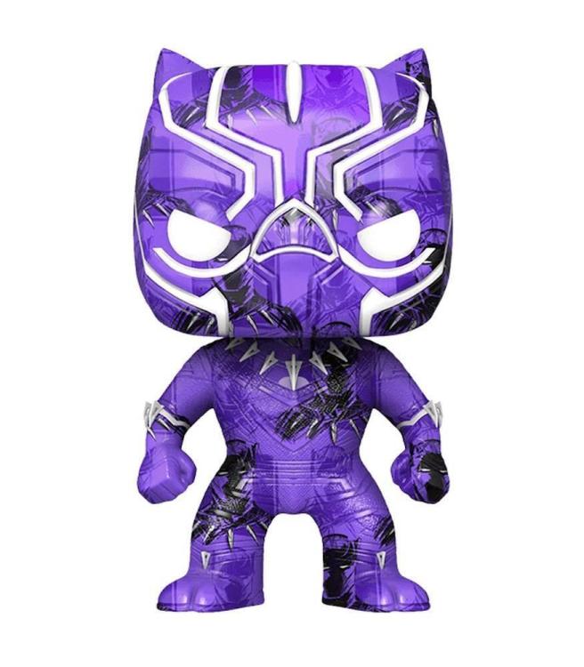 Funko Pop ! Art Series Marvel (72) Black Panther Special Edition Vinyl Figure