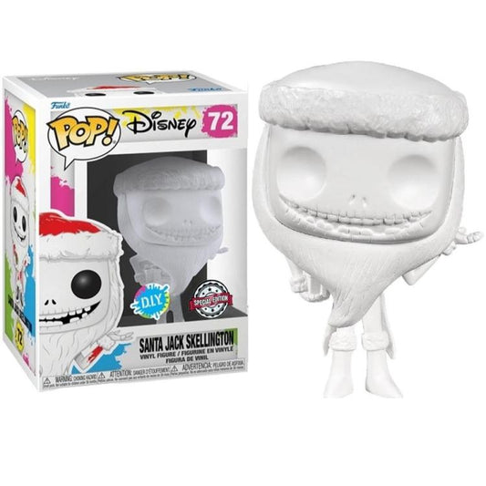 Funko Pop! Disney The Nightmare Before Christmas (72) Santa Jack (D.I.Y) Special