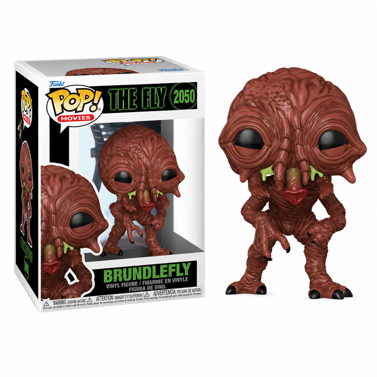 Funko Pop! Movies: The Fly (2050) Brundlefly Figure - Vinyl 9cm