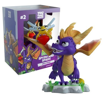 You Tooz Playstation Spyro The Dragon - Spyro And Sparx Vinyl Figure 9 cm