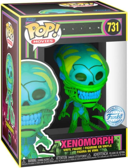 Funko Pop ! Movies Alien - (731) Xenomorph Special Edition Blacklight Vinyl 9Cm