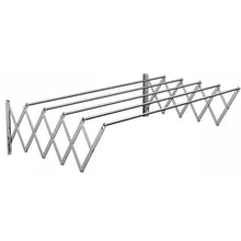 Stendibiancheria a Parete Estensibile Stendino Balcone Da Esterno o Bagno 60 cm