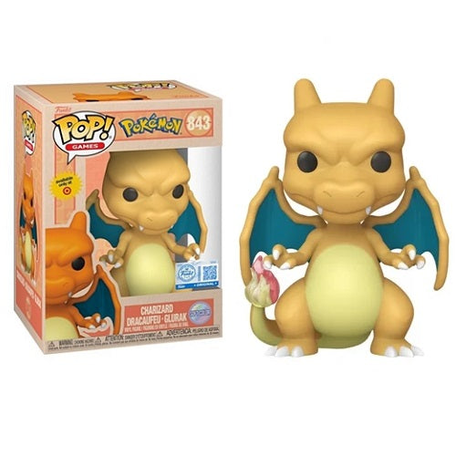 Funko Pop! Games Pokémon (843) Charizard Special Edition Soft Color - Vinyl Figure 9cm