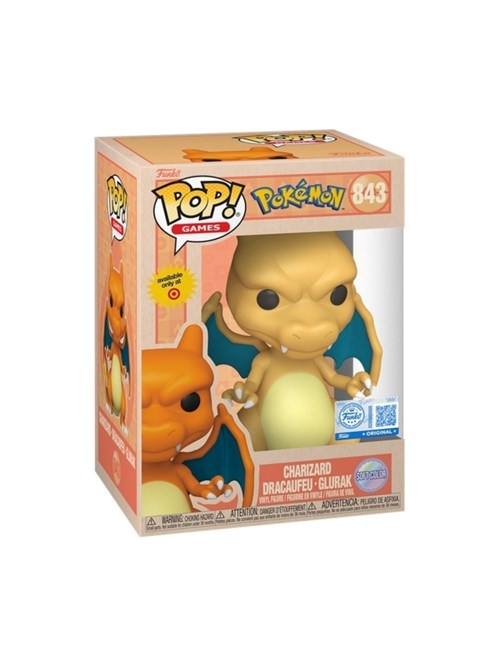 Funko Pop! Games Pokémon (843) Charizard Special Edition Soft Color - Vinyl Figure 9cm