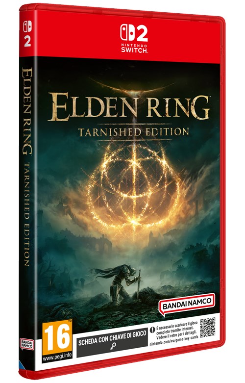 Elden Ring Tarnished Edition Gioco Nintendo Switch 2 PAL Ita - NSW2 Keycard