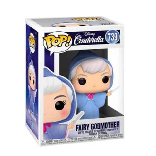 Funko Pop ! Disney Cenerentola (739) Fairy Godmother (Fatina) Cinderella Figure
