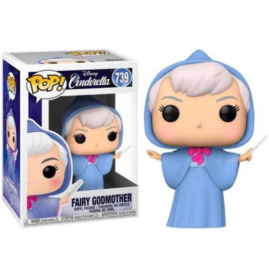 Funko Pop ! Disney Cenerentola (739) Fairy Godmother (Fatina) Cinderella Figure