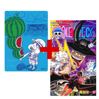 JAPAN COMICS: Tankobon - One Piece Vol. 115 + MetaKira NatsuComi Luffy Eiichiro Oda Signed Insert Card - JAP - Prodotto Raro Da Collezione
