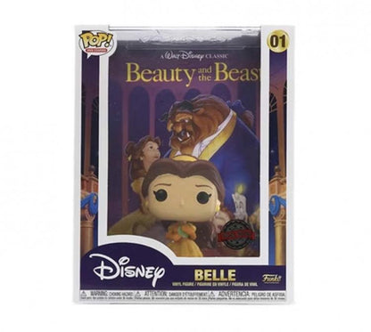 Funko Pop ! Walt Disney Classic Beauty And The Beast (01) Belle Vhs Covers S.E.