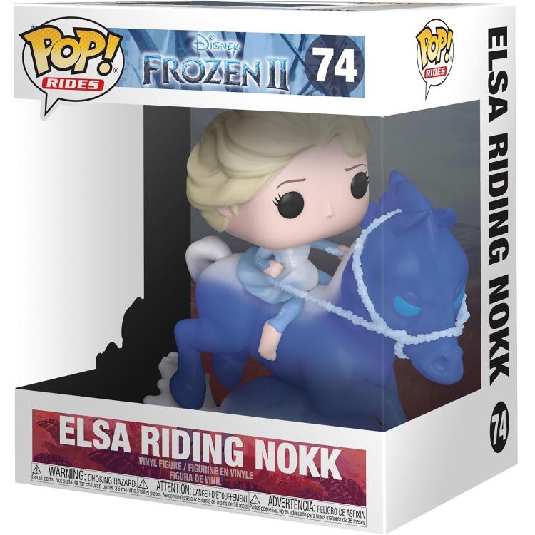 Funko Pop ! Disney Frozen Ii - (74) Elsa Riding Nokk Vinyl Figure 15Cm Statua