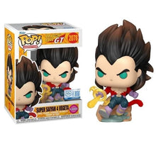 Funko Pop ! Animation Dragon Ball Gt - (2078) Super Saiyan 4 Vegeta (Flocked) - Figure 9Cm