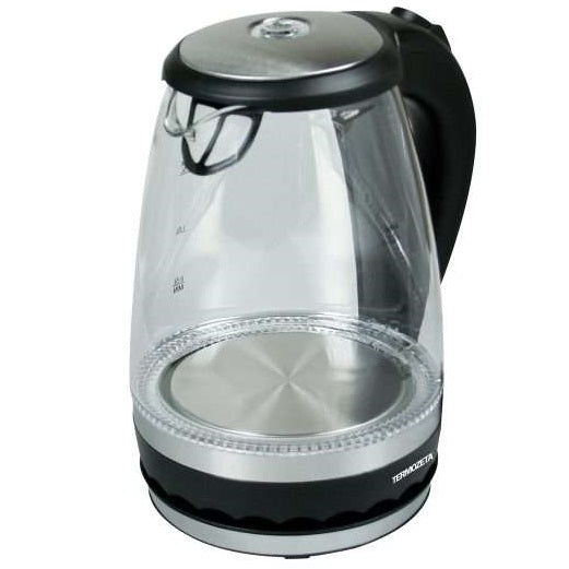Termozeta Bollitore Glass Cordless Elettrico 1.5L In Vetro Led 2200W Latte Acqua