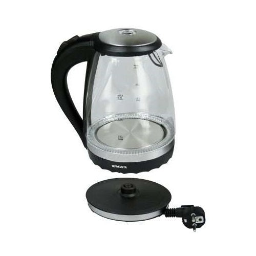 Termozeta Bollitore Glass Cordless Elettrico 1.5L In Vetro Led 2200W Latte Acqua