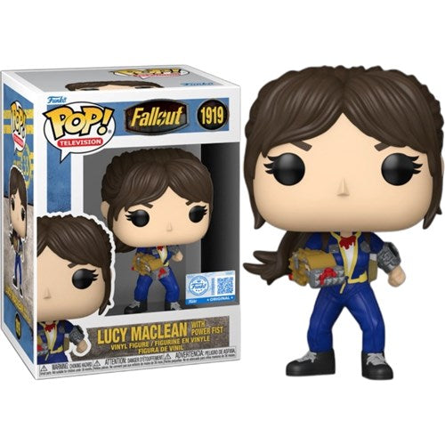 Funko Pop ! TV Fallout - (1919) Lucy Maclean W/ Power Fist (Exclusive) 9cm