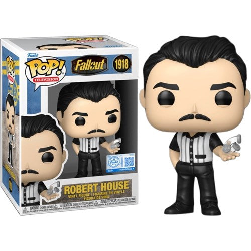 Funko Pop ! TV Fallout - (1918) Robert House (Exclusive) Figure 9cm