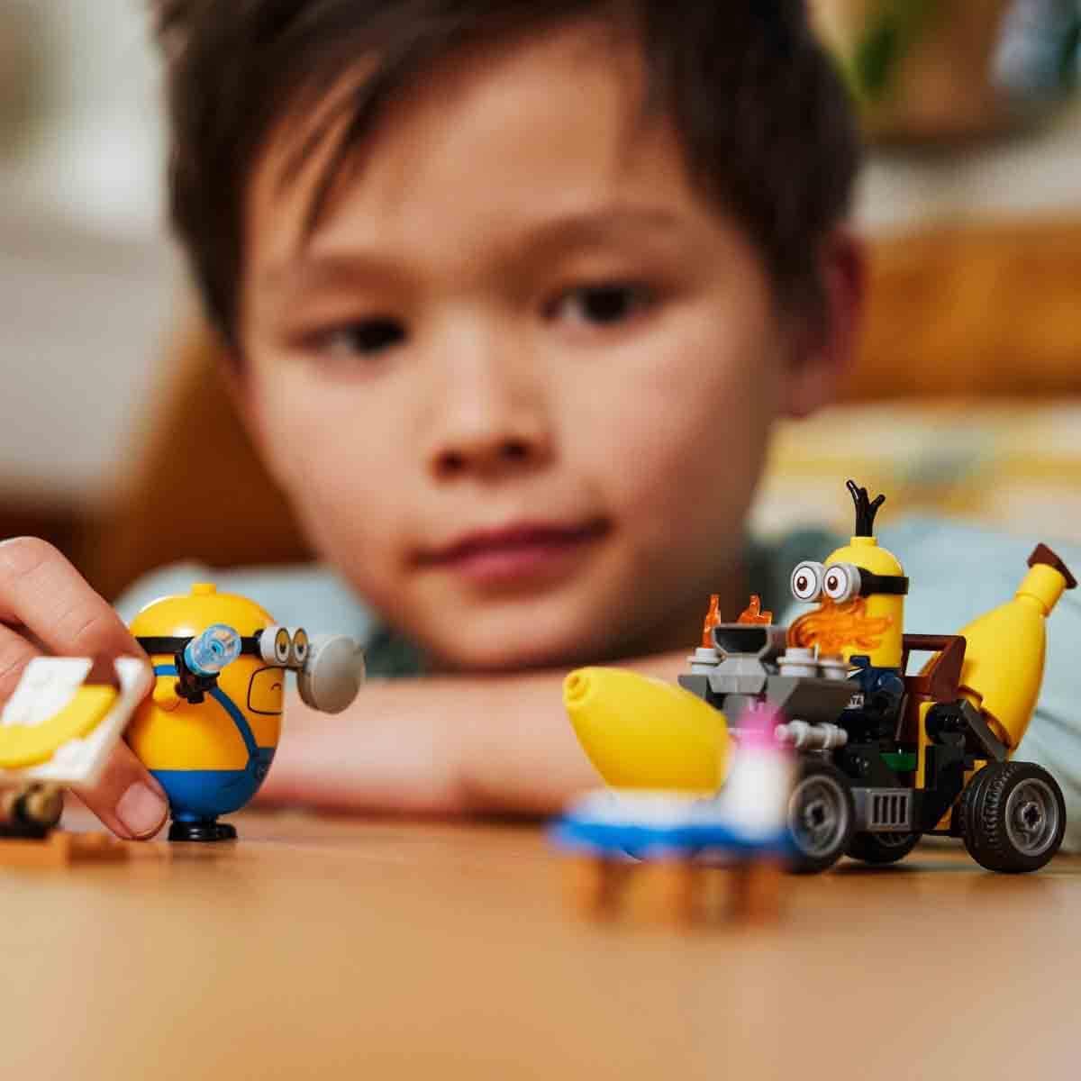 Lego - Cattivissimo Me 4 (75580) I Minions e l'Auto Banana Costruzione 136 pz 6+