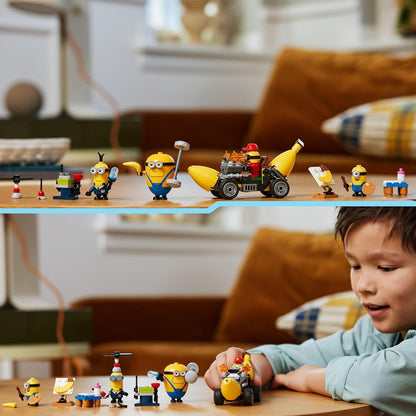 Lego - Cattivissimo Me 4 (75580) I Minions e l'Auto Banana Costruzione 136 pz 6+