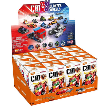 Blokees Transformers - Wheels: C01 Roll Out Auto Prime (1 Set Random) Action Figure a Sorpresa 75604