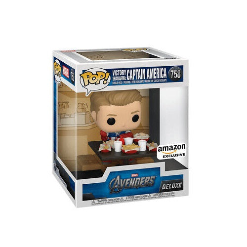 Funko Pop! Marvel Avengers Deluxe (758) Victory Shawarma Capitan America Special