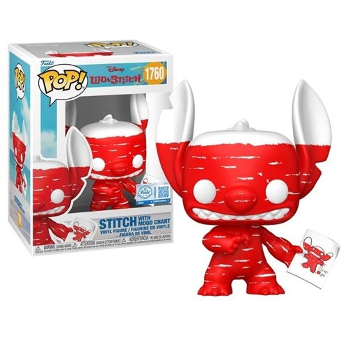 Funko Pop! Disney Lilo & Stitch - (1760) Stitch With Mood Chart EXM