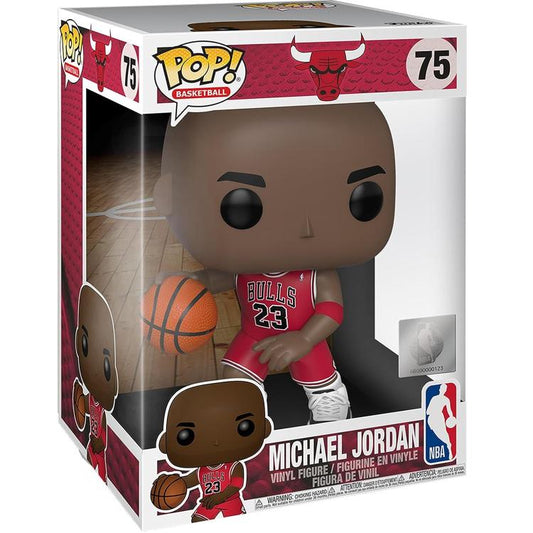 Funko Pop! Big - Basketball Nba: Bulls Michael Jordan (75) Vinyl Figure Da 25Cm