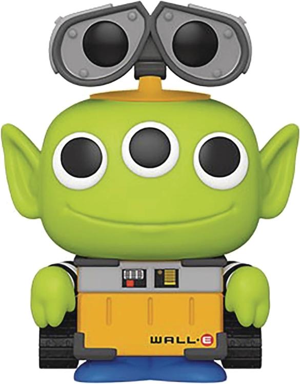 Funko Pop! Pixar Disney Remix (760) Alien As Wall-E Figure 9Cm Statua Collezione