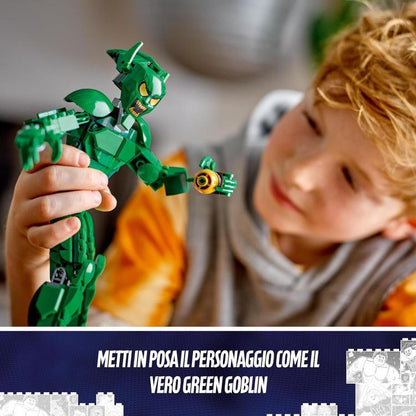 Lego Marvel Pergonaggio Costruibile Di Goblin 76284 Spider-Man Figure 8+ 471Pz