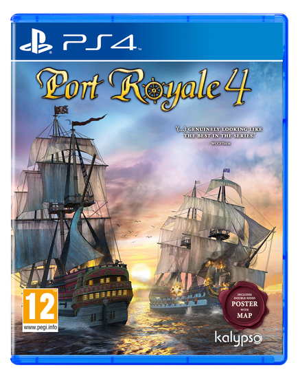 Port Royale 4 Ps4 Gioco Italiano Play Station 4 Videogioco Strategico Nuovo Eu