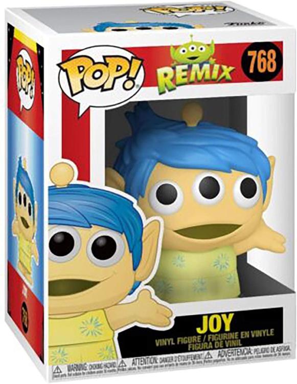 Funko Pop! Pixar Disney Remix (768) Alien As Joy Figure 9Cm Statua Collezione