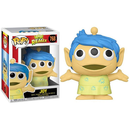 Funko Pop! Pixar Disney Remix (768) Alien As Joy Figure 9Cm Statua Collezione