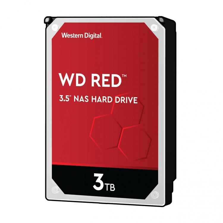 Hard Disk 3Tb 3.5" Western Digital Red Nas Wd30Efrx Computer Pc Portatile Laptop