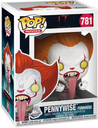 Funko Pop ! Movies It (781) Pennywise Funhouse Vinyl Figure 9Cm Film Horror