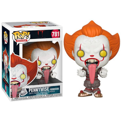 Funko Pop ! Movies It (781) Pennywise Funhouse Vinyl Figure 9Cm Film Horror