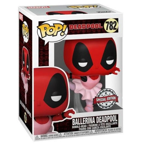 Funko Pop ! Marvel Deadpool (782) Ballerina Deadpool Special Edition Figure 9Cm
