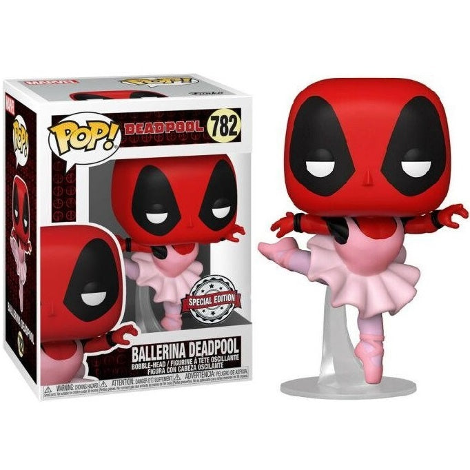 Funko Pop ! Marvel Deadpool (782) Ballerina Deadpool Special Edition Figure 9Cm