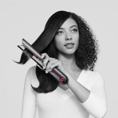 Dyson Piastra Per Capelli Corrale Nero-Nichel/Fucsia Capelli Lisci Senza Filo