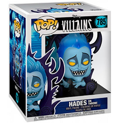 Funko Pop ! Disney - Villains (785) Hades On Throne Vinyl Figure 9Cm In Stock