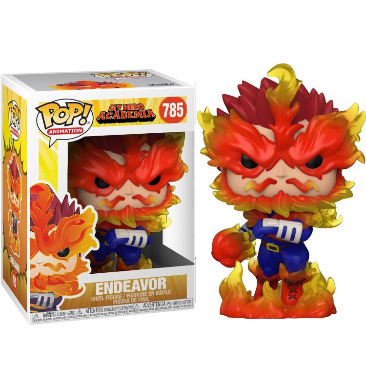 Funko Pop ! Animation My Hero Academia (785) Endeavor Vinyl Figure 9Cm Statuetta