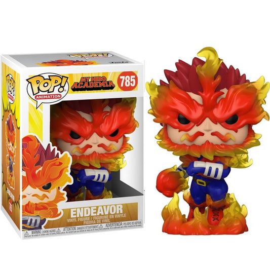 Funko Pop ! Animation My Hero Academia (785) Endeavor Vinyl Figure 9Cm Statuetta