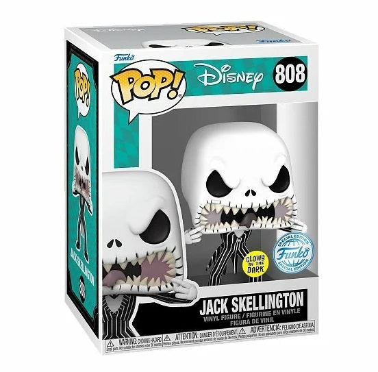 Funko Pop ! The Nightmare Before Christmas - (808) Jack Skellington Special Gitd